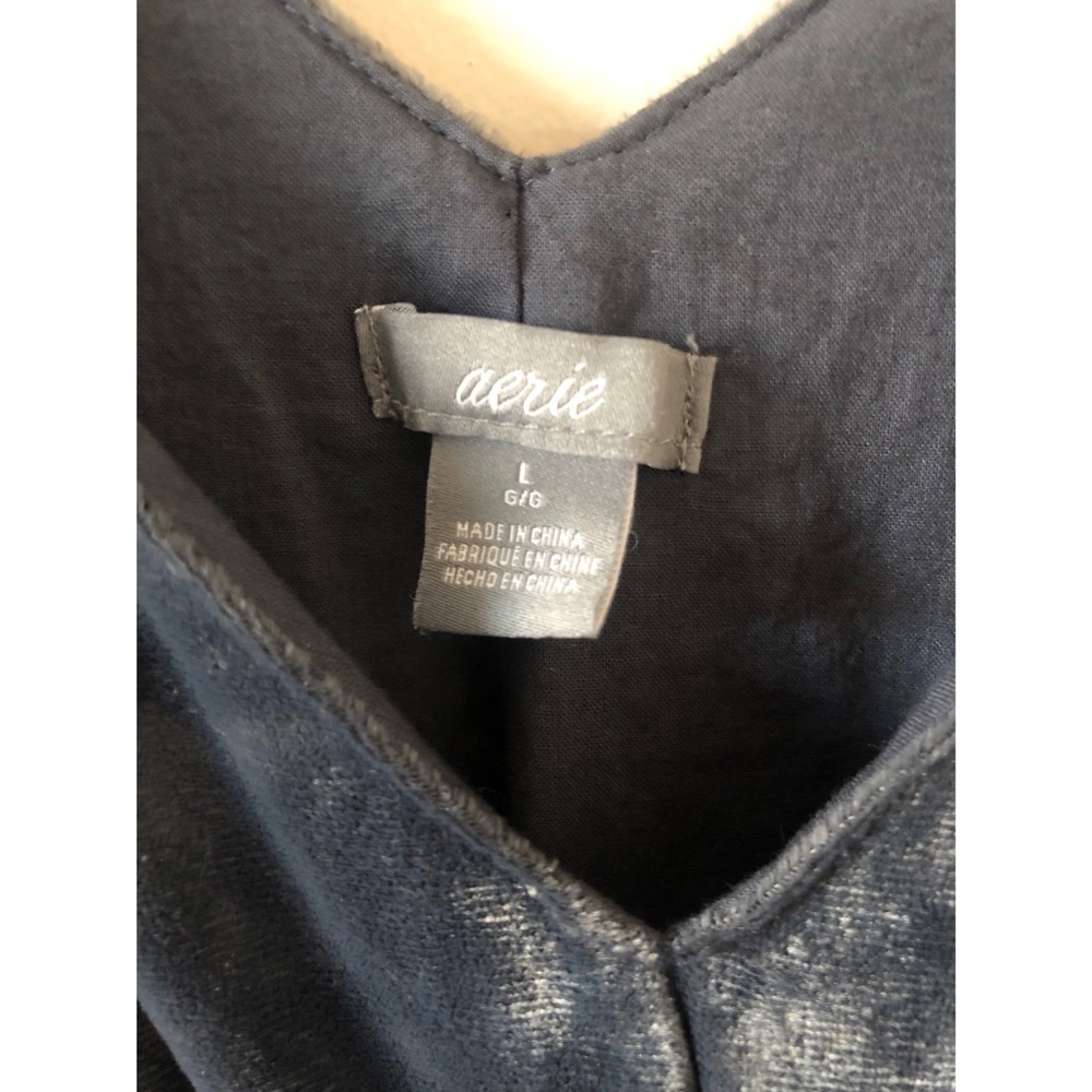 👚 Aerie Velvet Two Tier Tank - Picture 3 of 5